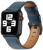 4wrist Kožený řemínek s prošíváním pro Apple Watch – Blue 38/40/41 mm
