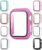 4wrist Pouzdro s temperovaným sklem pro Apple Watch – 38 mm Pink
