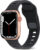 4wrist Silikonový řemínek pro Apple Watch 38/40/41 mm – Black