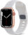 4wrist Silikonový řemínek pro Apple Watch – 42/44/45/49 mm – White