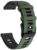 4wrist Silikonový řemínek pro Garmin 22 mm – Green