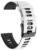 4wrist Silikonový řemínek pro Garmin 22 mm – White