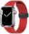 4wrist Silikonový řemínek s magnetickou sponou pro Apple Watch 38/40/41 mm – Red