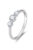 Beneto Jemný zásnubní prsten se zirkony AGG466 54 mm