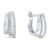 Brilio Silver Fashion stříbrné náušnice se zirkony EA258W