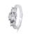 Brilio Silver Výrazný stříbrný prsten se zirkony RI043W 52 mm