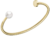 Calvin Klein Pozlacený otevřený náramek Bubbly KJ9RJF1401 5,4 x 4,3 cm – XS