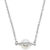Emporio Armani Stylový ocelový náhrdelník s perlou EGS2837040