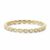 Fossil Elegantní pozlacený prsten s krystaly Vintage Twist JF03749710 53 mm