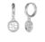 Guess Slušivé ocelové náušnice 4G Logo JUBE02135JWRHT/U