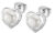 Lotus Silver Něžné stříbrné náušnice se zirkony a perlami 2v1 LP3308-4/1