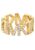 Michael Kors Luxusní pozlacený prsten se zirkony MKJ7961710 54 mm