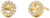 Michael Kors Stříbrné náušnice pecky s krystaly MKC1033AN710
