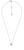 Michael Kors Stříbrný bicolor náhrdelník s logem Premium MKC1537AN931 (řetízek, přívěsek)