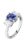 Morellato Půvabný prsten s kubickými zirkony Colori SAVY21 54 mm