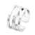 Pierre Lannier Minimalistický ocelový prsten Ariane BJ07A310 56 mm