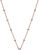 Hot Diamonds Stříbrný řetízek Emozioni Rose Gold Cable with Ball CH005