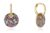 Viceroy Stylové pozlacené kruhy s přívěsky 2v1 Elegant 13071E100-39