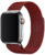 4wrist Ocelový milánský tah pro Apple Watch – Vínový 42/44/45/49 mm